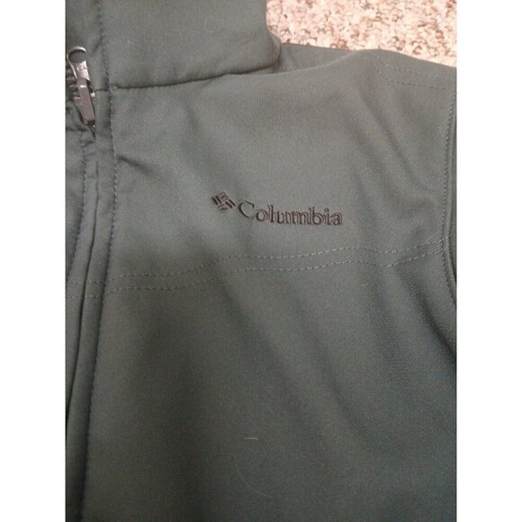 Columbia Jacket Womens Small Dark Multicolo Omni-Shield Hiking Full Zip Outdoors - Picture 4 of 10